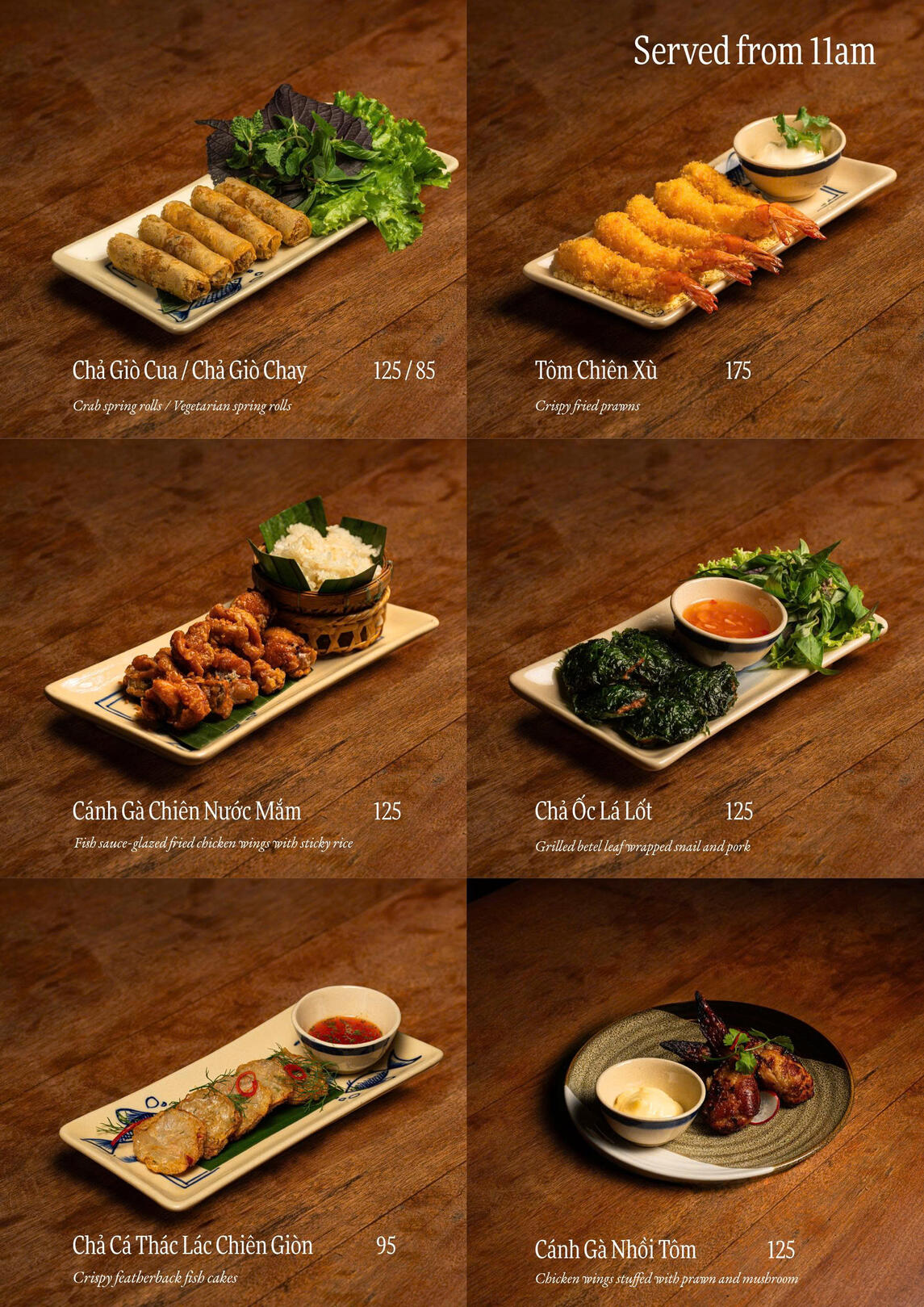 Apertizer Menu 2 Sành Kitchen - Apertizer Menu 2