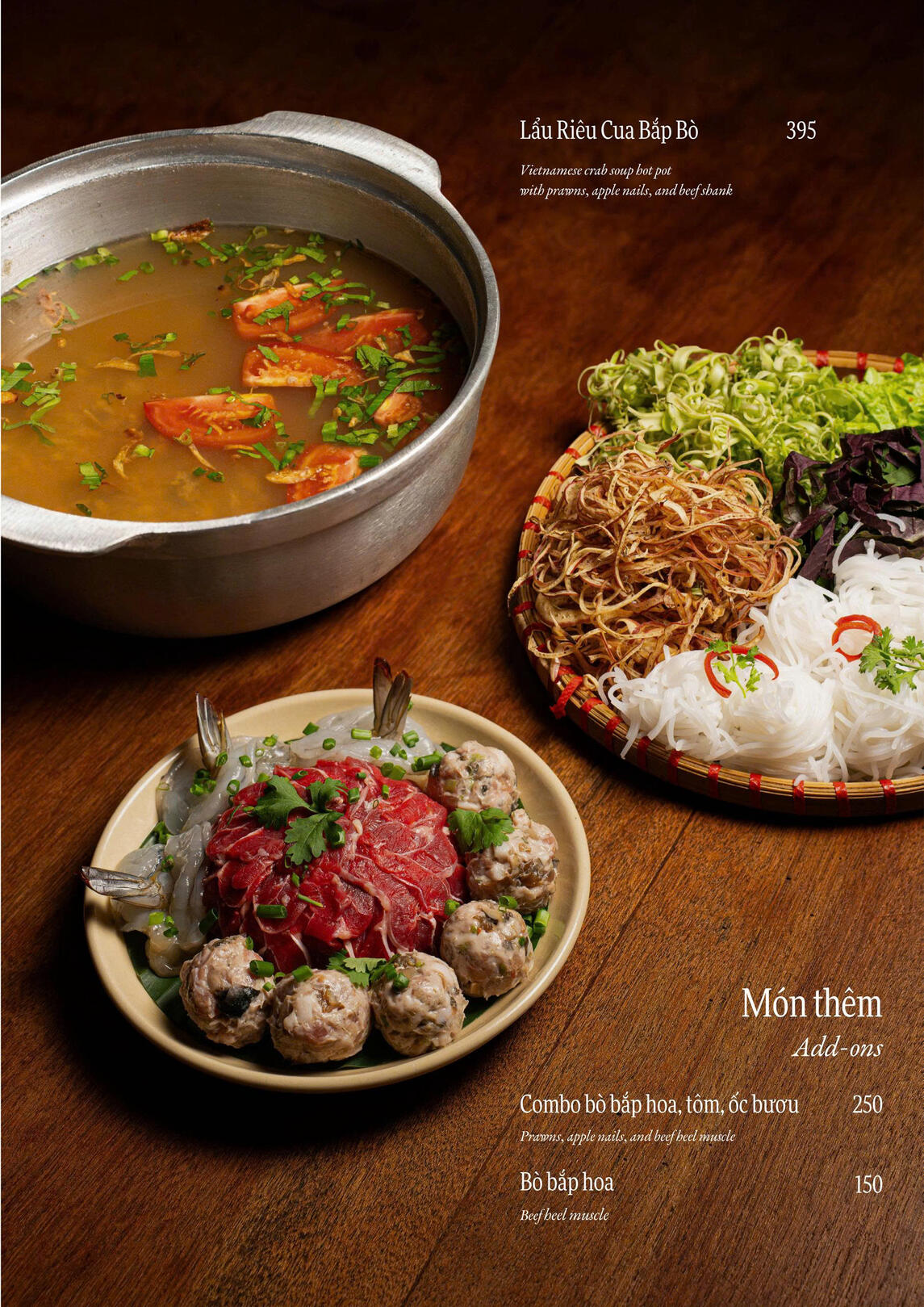 Main menu 4 Sành Kitchen - Main menu 4