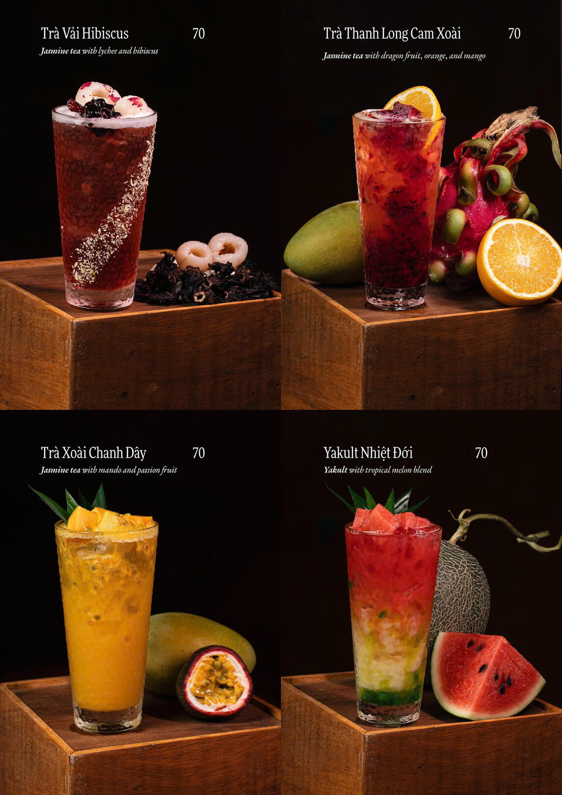 Drink Menu 3 Sành Kitchen - Drink Menu 3